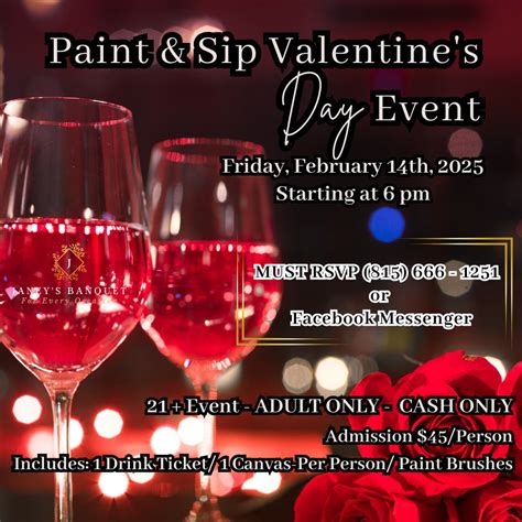Feb 14 | Paint & Sip Valentine's Day Event | Joliet, IL Patch
