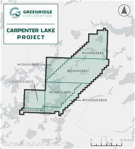 Greenridge Exploration Announces Acquisition of the Carpenter Lake ...