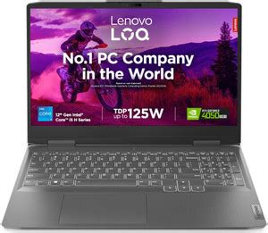 Lenovo LOQ Intel Core i5 12th Gen 12450H - (16 GB/512 GB SSD/Windows 11 ...