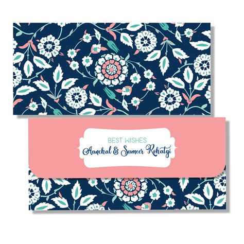Personalised Gift Envelopes - Indigo/ Label Shabel – Labelshabel
