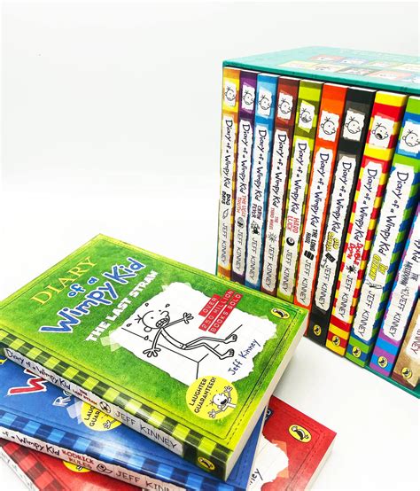 Diary of a wimpy kid box of books- 14 BOOKS in a Box – thecuriousbrains