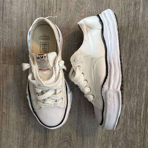 White Maison Mihara Yasuhiro size 11 -same day... - Depop