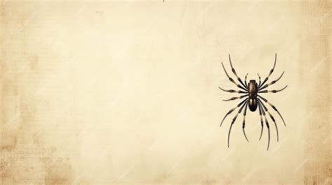 Premium Photo | Baby Black Widow Textbook Illustration