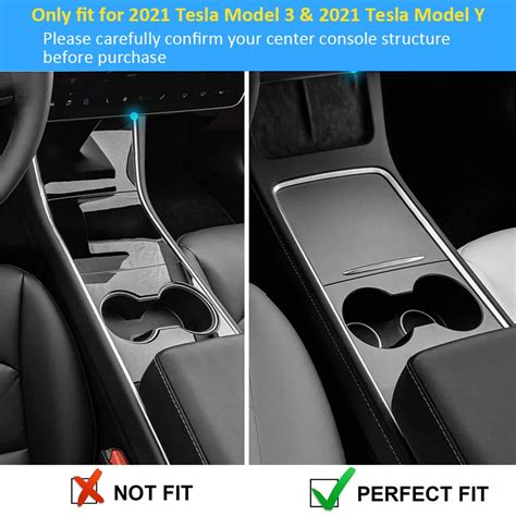 Update Center Console Organizer Tray for Latest 2021 2022 Tesla Model 3 ...