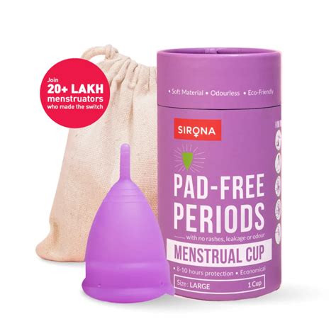 Menstrual Cup Range – Sirona Hygiene Private Limited