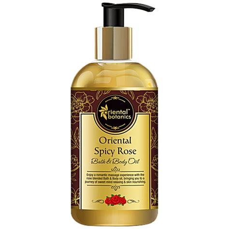 Buy Oriental Botanics Bath & Body Oil - Oriental Spicy Rose Online at ...