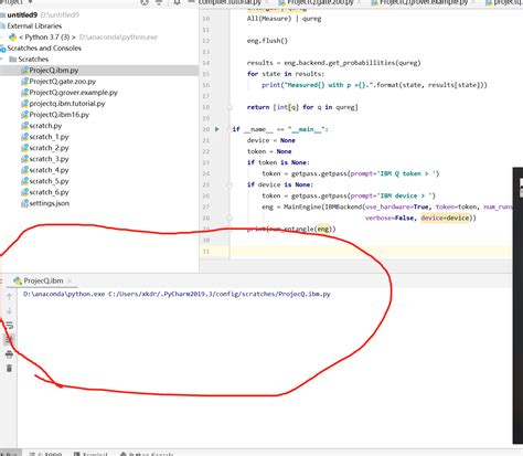 Example get probabilities on IBM Backend · Issue #363 · ProjectQ-Framework/ProjectQ · GitHub