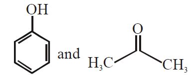 The product formed in the reaction of cumene with O2 followed by ...