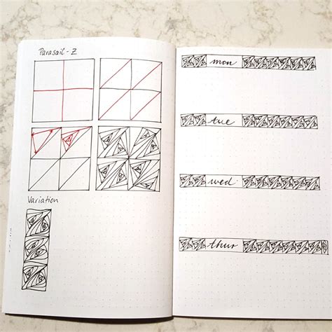 Image result for Tangle Patterns Steps