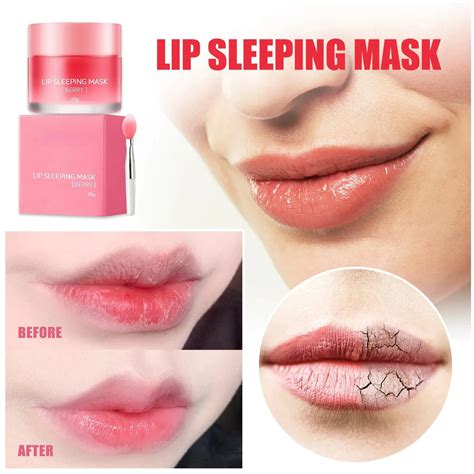Berry Lip Sleeping Mask - Nourish, Moisturize & Heal Your Lips ...