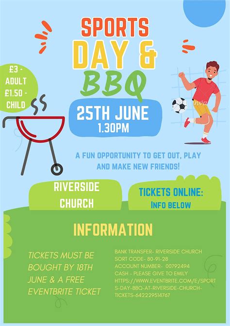 Sports Day & BBQ at Riverside Church, Perth Riverside Church, 25 June ...