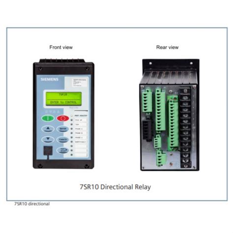 Siemens Siprotec 5 Numerical Relay - Siemens Reyrolle 7sr10 Over ...