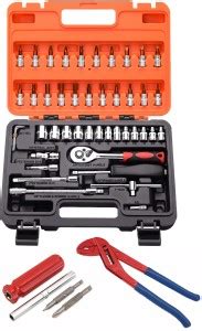 Digital Craft 46PC Socket Set ,Water Pump Plier,4 In 1 Screw Driver ...