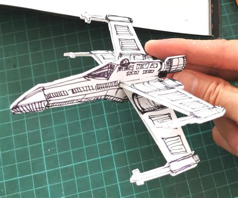 Image result for Paper X-Wing