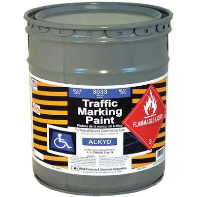 RAE 3033-05 Traffic Zone Marking Paint, Handicap Blue | Imperial Supplies