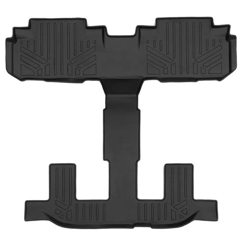 MAXLINER Custom Fit Floor Mats 2nd and 3rd Row Liner Black for 2019 ...