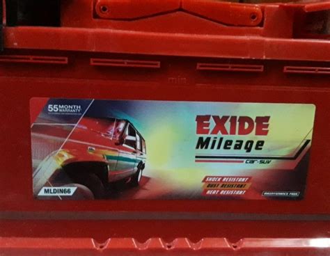 Exide Mileage MLDIN66 (66 AH) Battery Price From Rs.6,200, Buy Exide ...