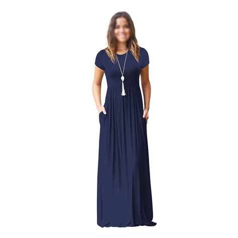 Navy Blue Casual Dress