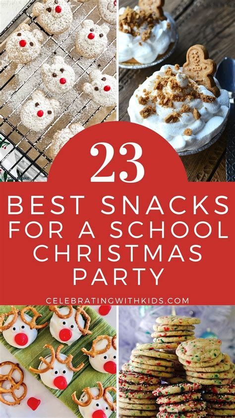 23 best Christmas snacks for school parties | Kids party snacks ...