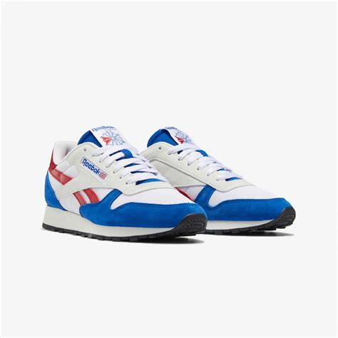 Buy REEBOK CLASSIC LEATHER MAKE IT YOURS ' CLOUD WHITE / VECTOR RED ...