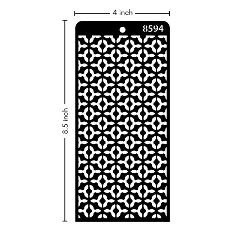 iCraft Layering Stencils - 4 x 8" - 8594| Art Lounge