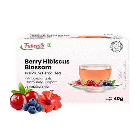 Hibiscus Tea Bags | Blossom Herbal Teas | Fubenco – Fubenco Health Foods