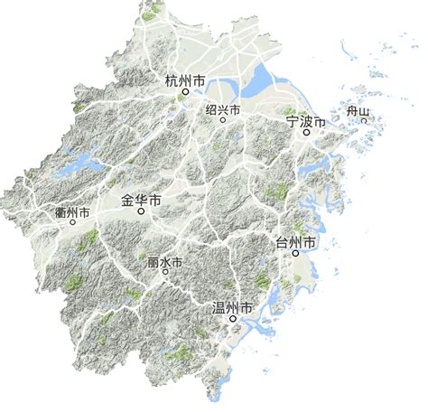 浙江省高清电子地图,浙江省高清谷歌电子地图