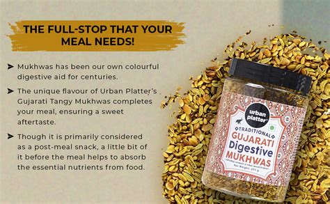 urban platter Traditional Gujarati Digestive Mukhwas, 200 Grams(Mouth ...