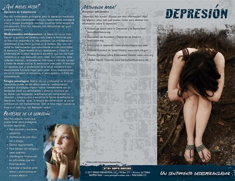 *SPANISH* Depression: A Helpless Feeling Pamphlet - Primo Prevention