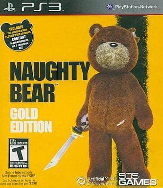 駿河屋 - 北米版 Naughty Bear GOLD EDITION (国内版本体動作可)（プレイステーション3）