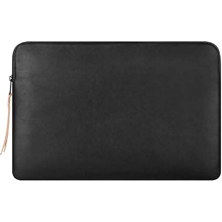 CONTACTS Faux Leather Laptop Sleeve Compatible with 16 Inch MacBook Pro ...