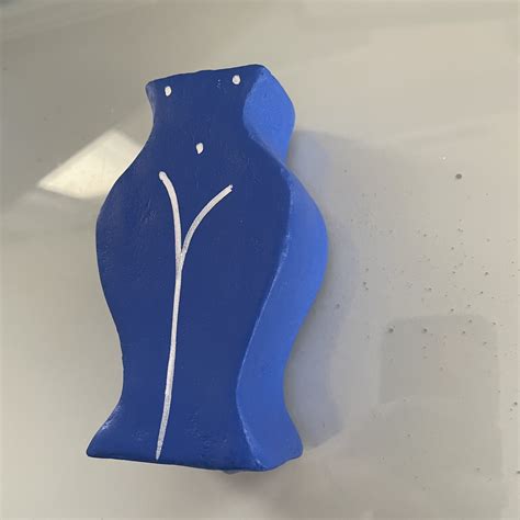 Urban Outfitters blue Female Form Body bud Vase NEW | Ubuy India