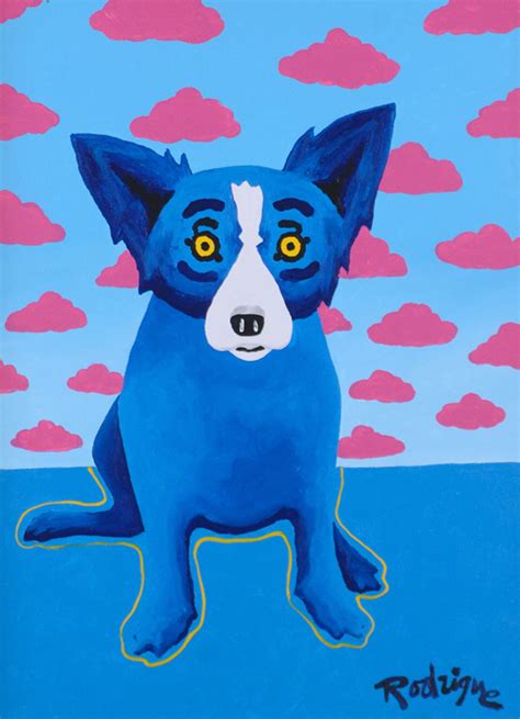 Blue Dog George Rodigue American Cajun Dog Artist For Sale - 80 Listings