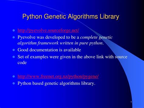 Python Genetic Algorithm Library 的图像结果
