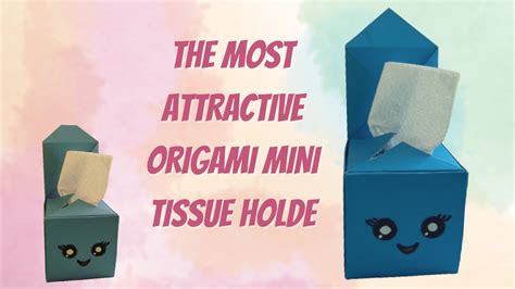 Image result for Origami Tissue Box Tutorial