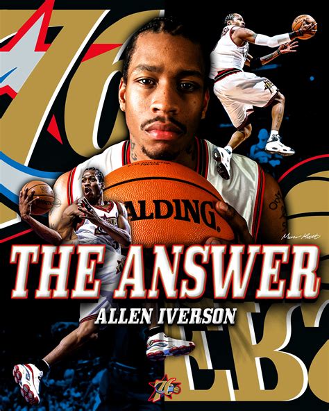 Allen Iverson "The Answer" on Behance
