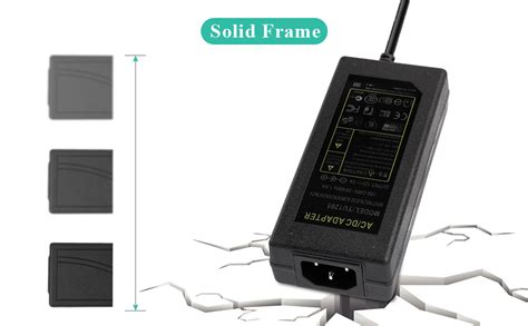 Wagan UL Certified 5 Amp 110V-240V AC to 12V DC Power Adapter, AC/DC ...