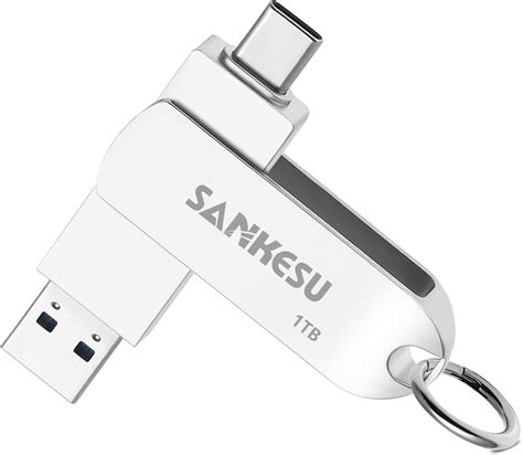 Amazon.com: SSK 1TB USB C Thumb Drive up to 1000MB/s,Fast Flash Dual ...