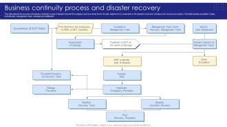 Business Continuity Process Flow 的图像结果