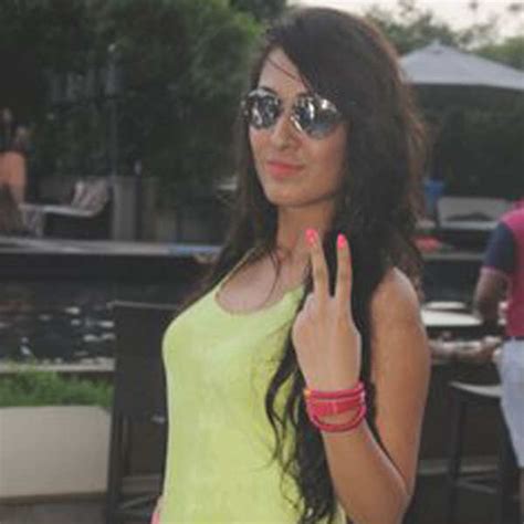 Ridhima during the DME pool party, held at Pullman Gurgaon Central ...