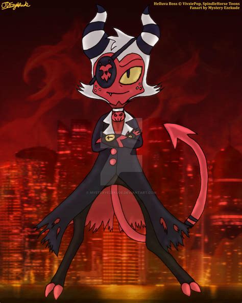 Helluva Boss - Boss Moxxie by MysteryEzekude on DeviantArt
