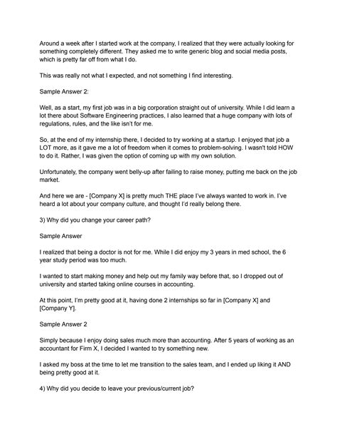 SOLUTION: How to answer 18 situational job interview questions - Studypool