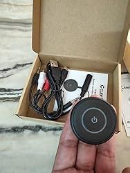 CUBETEK 2 in 1 Bluetooth V5.0 Transmitter and Receiver 3.5mm Adapter ...