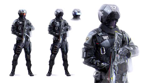 Image - Detroit SWAT ARTWORK 2.jpg | Detroit: Become Human Wikia | FANDOM powered by Wikia