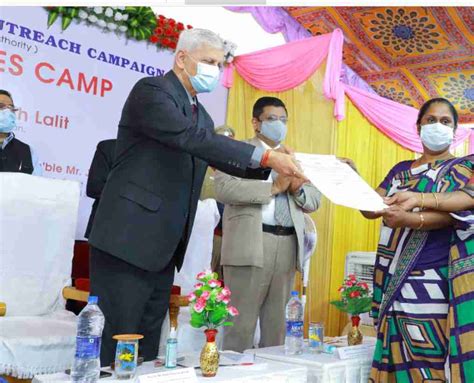 At NALSA Event, Justice Lalit Hands Over Sanction Order For Burial Site ...