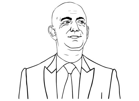 20+ Jeff Bezos Coloring Pages - Free Printable PDF & Online Coloring