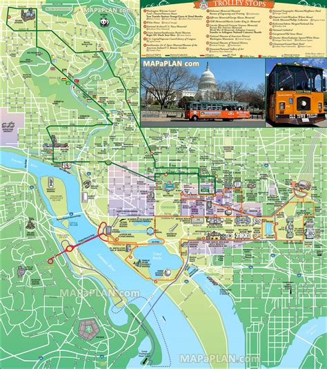 Printable Map Of Washington Dc - Holiday Printable Activities