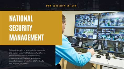 National Security Management - Education Sky