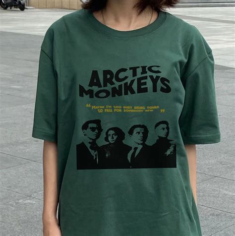 Arctic Monkeys Band T-shirt | Arctic Monkeys Lyric Shirt | Arctic ...