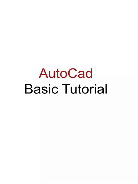Image result for AutoCAD Basic Tutorial